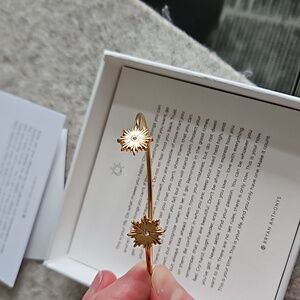 Gold sunburst bracelet Bryan Anthonys